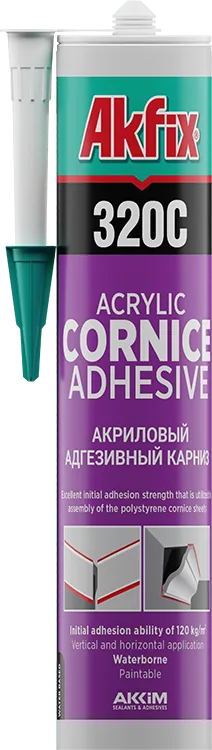 Adhesivo de montaje 320 cornisa Akfix