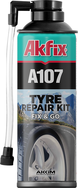 Kit reparación de neumáticos A107 Akfix