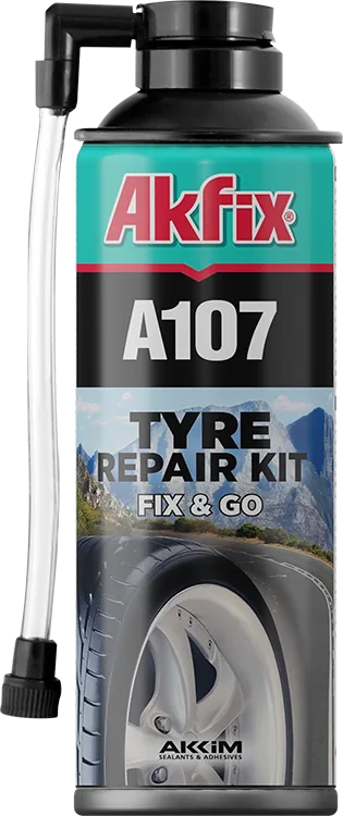 Kit reparación de neumáticos A107 Akfix
