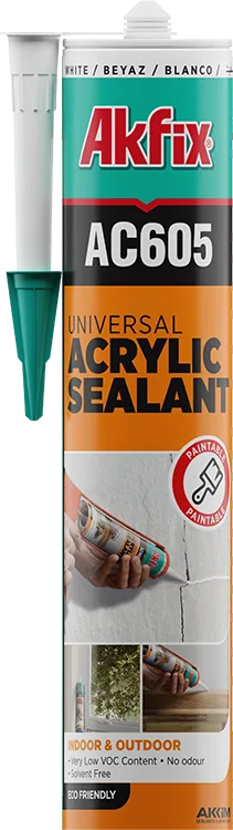 Sellador acrílico pintable AC605 Akfix
