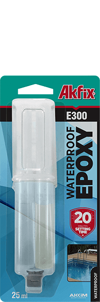 Adhesivo epóxi impermeable E300 Akfix