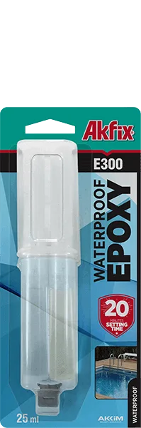 Adhesivo epóxi impermeable E300 Akfix