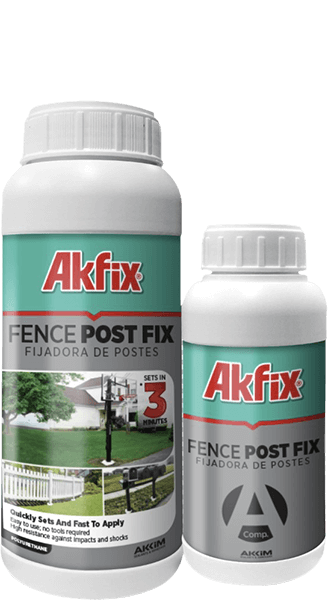 Fijador de postes 2K Akfix
