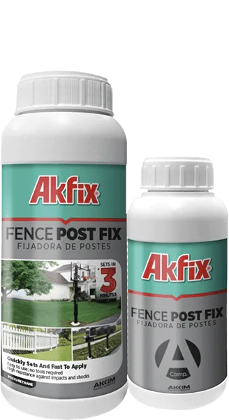 Fijador de postes 2K Akfix