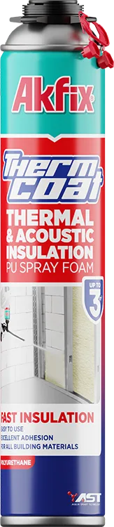Espuma de aislación térmica y acústica Therm Coat Akfix